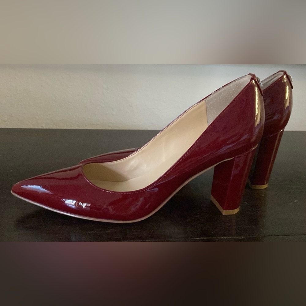 Dark Red Patent “Lysa” Pump Size 6.5